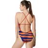 image:imageSpeedo Womens Swimsuit One Piece ProLT Cross Back Printed Adult Team ColorsContort Speedo NavyOrange