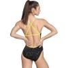 image:imageSpeedo Womens Swimsuit One Piece ProLT Cross Back Printed Adult Team ColorsEmerging Speedo Yellow