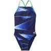 image:imageSpeedo Womens Swimsuit One Piece ProLT Cross Back Printed Adult Team ColorsInfinite BlueGreen