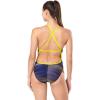 image:imageSpeedo Womens Swimsuit One Piece ProLT Cross Back Printed Adult Team ColorsThe Fast Way NavyGold