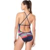 image:imageSpeedo Womens Swimsuit One Piece ProLT Cross Back Printed Adult Team ColorsThe Fast Way RedWhiteBlue