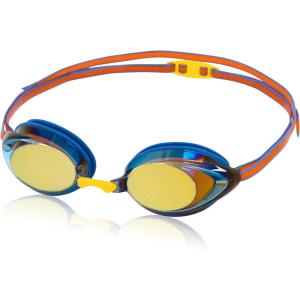 image:imageSpeedo Swim Goggles Mirrored Vanquisher 20Bright CobaltAmberGold