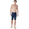 image:imageSpeedo Mens Swimsuit Jammer Prolt SolidBlock Team NavyBright Green
