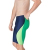 image:imageSpeedo Mens Swimsuit Jammer Prolt SolidBlock Team NavyBright Green