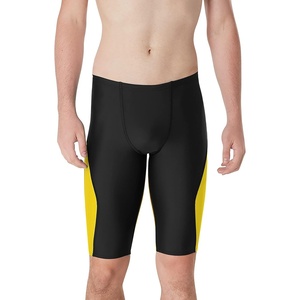 image:imageSpeedo Mens Swimsuit Jammer Prolt SolidBlock Team Gold