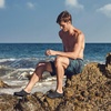 image:imageSpeedo Mens Surf Knit Athletic Water ShoeBlackGrey