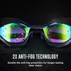 image:imageSpeedo Unisex Adult Swim Goggles Mirrored Fastskin Pure FocusBlueGoldGrey