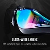 image:imageSpeedo Unisex Adult Swim Goggles Mirrored Fastskin Pure FocusBlueGoldGrey