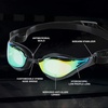 image:imageSpeedo Unisex Adult Swim Goggles Mirrored Fastskin Pure FocusRedBlackSilver