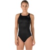 image:imageSpeedo Womens Swimsuit One Piece Endurance The One Solid Team Colors  Manufacturer DiscontinuedSpeedo Black