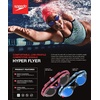 image:imageSpeedo Kids Swim Goggles Junior Hyper Flyer Ages 614Blue Mirrored