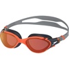 image:imageSpeedo UnisexAdult Swim Goggle Biofuse 20Amber WaveSteelCrimson Mirrored