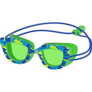 image:imageSpeedo Kids Swim Goggles Sunny G Ages 38Speedo Blue CamoJello Green