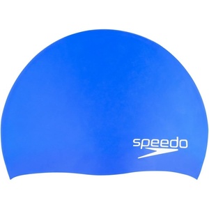 image:imageSpeedo UnisexChild Swim Cap Silicone Elastomeric JuniorBlue