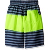 image:imageSpeedo Boys Classic Stripe Blocked Volley 18 BottomStripe Sport Neon