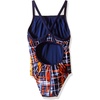 image:imageSpeedo Girls Powerflex Eco Laser Sticks Pulse Back SwimsuitLaser NavyOrange