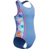 image:imageSpeedo Girls Printed Sport SplicePeriwinkle Blue Watercolor Garden