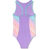 image:imageSpeedo Girls Printed Sport SpliceSide Splice Ombre Check