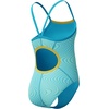image:imageSpeedo Girls Swimsuit One Piece Thin StrapsAloha Swirl
