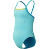 image:imageSpeedo Girls Swimsuit One Piece Thin StrapsAloha Swirl