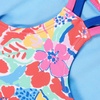 image:imageSpeedo Girls Swimsuit One Piece Thin StrapsFauve Floral