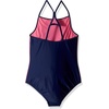 image:imageSpeedo Girls Swimsuit One Piece Thin StrapsHeather Blue Harmony