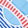image:imageSpeedo Girls Swimsuit One Piece Thin StrapsMariner Stripe Cobalt