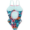image:imageSpeedo Girls Swimsuit One Piece Thin StrapsPalm Aqua Splash