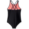 image:imageSpeedo Girls Swimsuit One Piece Thin StrapsPinkBlack