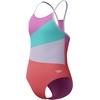 image:imageSpeedo Girls Swimsuit One Piece Thin StrapsRadiating Coral Sands