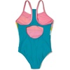 image:imageSpeedo Girls Swimsuit One Piece Thin StrapsRadiating Enamel Blue