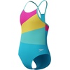 image:imageSpeedo Girls Swimsuit One Piece Thin StrapsRadiating Picton Blue