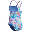 image:imageSpeedo Girls Swimsuit One Piece Thin StrapsWatercolor Garden
