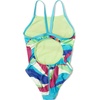 image:imageSpeedo Girls Swimsuit One Piece Thin StrapsWavy Paradise Green