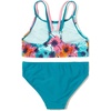 image:imageSpeedo Girls Swimsuit Two Piece Bikini SetPalm Aqua Splash