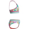 image:imageSpeedo Girls Swimsuit Two Piece Bikini SetSixties Garden Pink Lemonade