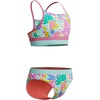 image:imageSpeedo Girls Swimsuit Two Piece Bikini SetSixties Garden Pink Lemonade