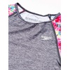 image:imageSpeedo Girls Uv Swim Shirt Short Sleeve Rashguard SetBright Pink
