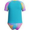 image:imageSpeedo Girls Uv Swim Shirt Short Sleeve Rashguard SetHula Blend
