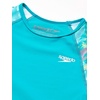 image:imageSpeedo Girls Uv Swim Shirt Short Sleeve Rashguard SetNew Turquoise