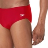 image:imageSpeedo Mens Swimsuit Brief Powerflex Eco Solid AdultTrue Red