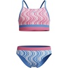 Wavy Stripe Periwinkle Blue