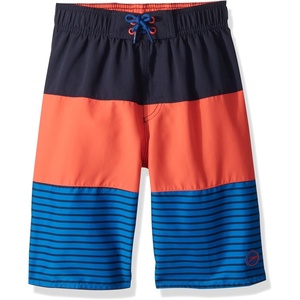 image:imageSpeedo Boys Classic Stripe Blocked Volley 18 BottomStripe Bright Ocean