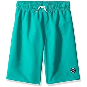 image:imageSpeedo Boys Swim Trunk Knee Length Solid VolleyVivid Teal