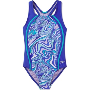 image:imageSpeedo Girls Printed Sport SpliceDazzling Blue Splice