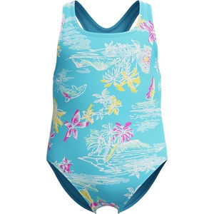 image:imageSpeedo Girls Printed Sport SpliceDolphin Island