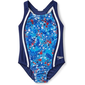 image:imageSpeedo Girls Printed Sport SpliceFestive Stars Splice
