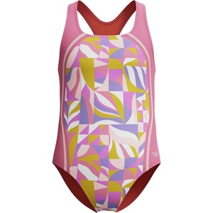 image:imageSpeedo Girls Printed Sport SpliceMod Petals Pink Lemonade