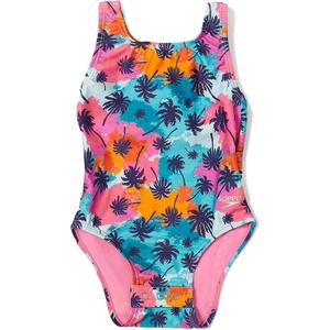 image:imageSpeedo Girls Printed Sport SplicePalm Aqua Splash