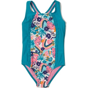 image:imageSpeedo Girls Printed Sport SpliceRainbow Garden
